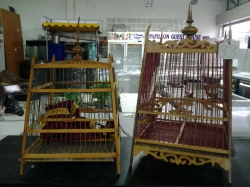 2x bird cages