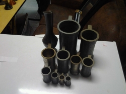 10x Pewter beer mugs + other thing