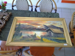Scenery oil painting