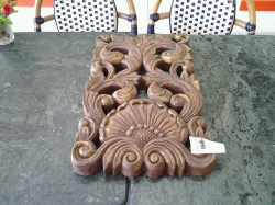 Wooden wall hanging ornament
