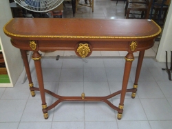Antique wooden console table 40*120*85cm