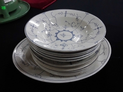 A selection of old dining plates