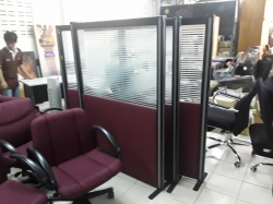 4 pcs Office room partitions