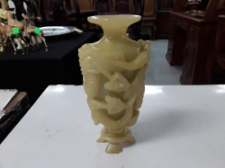 carved vase