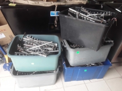 A lot of Clothes hanger