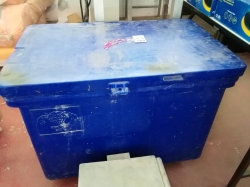 Large Blue Ice box