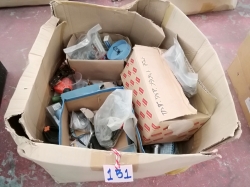 Box of misc. Saw boat fitting