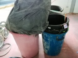 Lot of plastic bucket