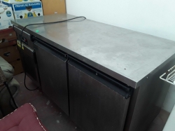 Stainless 2 door freezer