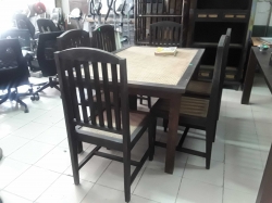 Dining table with 6 chairs