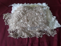 Collection of table cloths hand embroider