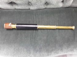 Antique brass telescope