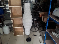 Electric lamp long stand