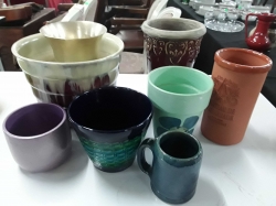 Job lot of bowls