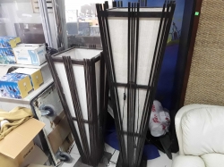 2x Wooden lights set
