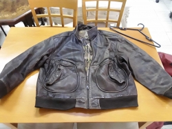 Leather jacket size XXL