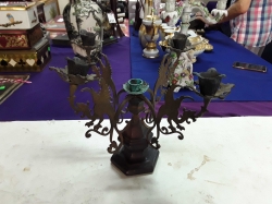 Brass candle holder