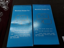 2x Sewing machine hoops for brother