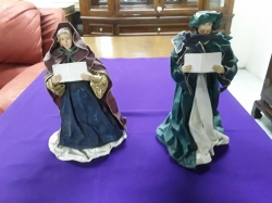 Antique Church doll set