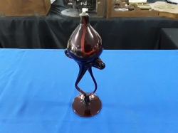 Glass oil burner