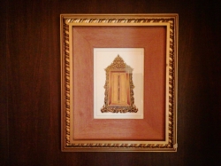 Thai door painting on papper