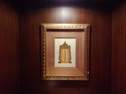 Thai door painting on papper