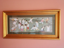 Art print of Chinese playground