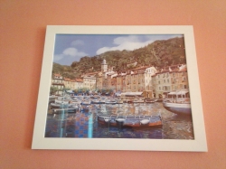 Art print of port