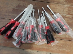 Set of Insulated Nut driver size 14,13,12,11,10,9,8,7,6,5.5,5,4,3,x125mm