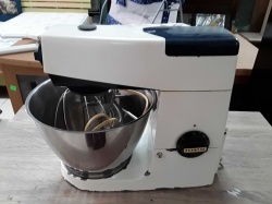 Kenwood steel bowl with whisk, pastry hook whisk and K whisk, Juice extractor, Kenwood cream maker