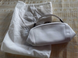White lady handbag