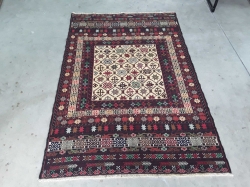 Persian fine kilm wool on wool 185cm x 116cm