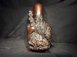 Bronze Chinese father thyme figure
