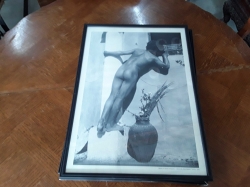 Set of 4 male nudes