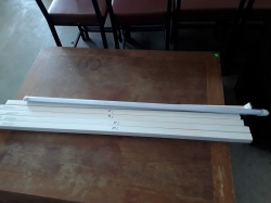 5x LED Tube 3200 Lumen Milky cover (24 watt)