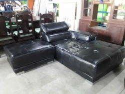 Black sofa