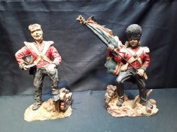 2 Hand Painted British Napoleonic Figures