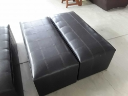Pair of black stools