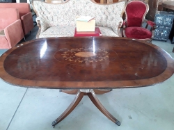 Inlaid dining table
