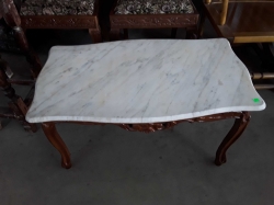 Marble coffee table