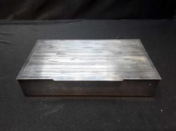 Silver plated cigarette box