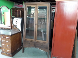 Teak Wood display cabinet