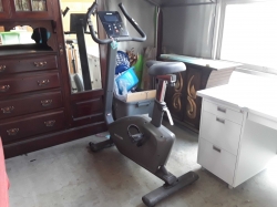 Proteus bike machine adapter in office