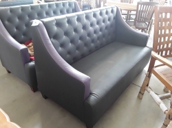 Black sofa