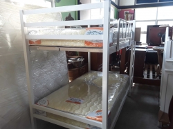 Steel Bunk bed with mattress