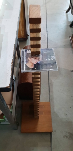 CD or DVD holder with lady Diana CD