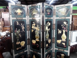 Chinese mother of pearl screen 46x183cm