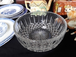 Hand cut lead Crystal bowl