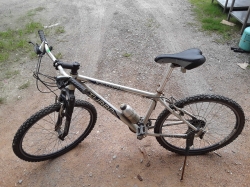 A bicycle