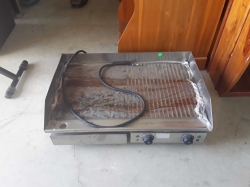 Stainless steel electric griddle, new